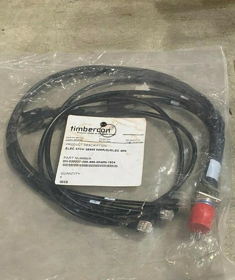 Timbercon Cable ELEC 37CH 38999 WMR(S)/ELEC 40N - DH-030037-209-999-0040N-1934