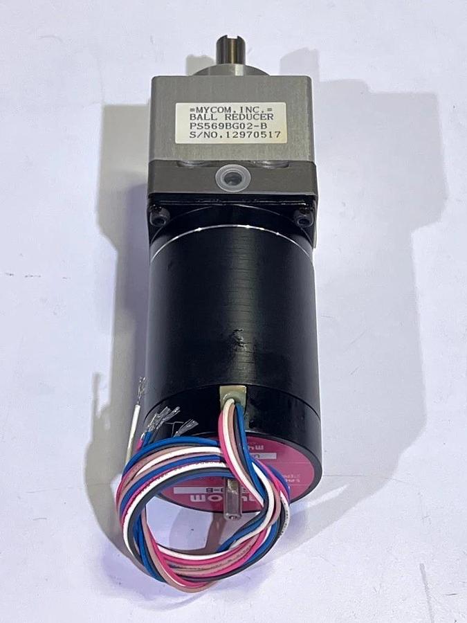 Mycom PS569-B Berger Lahr 5-Phase Stepper Motor + Kamo Ball Reducer PS569BG02B