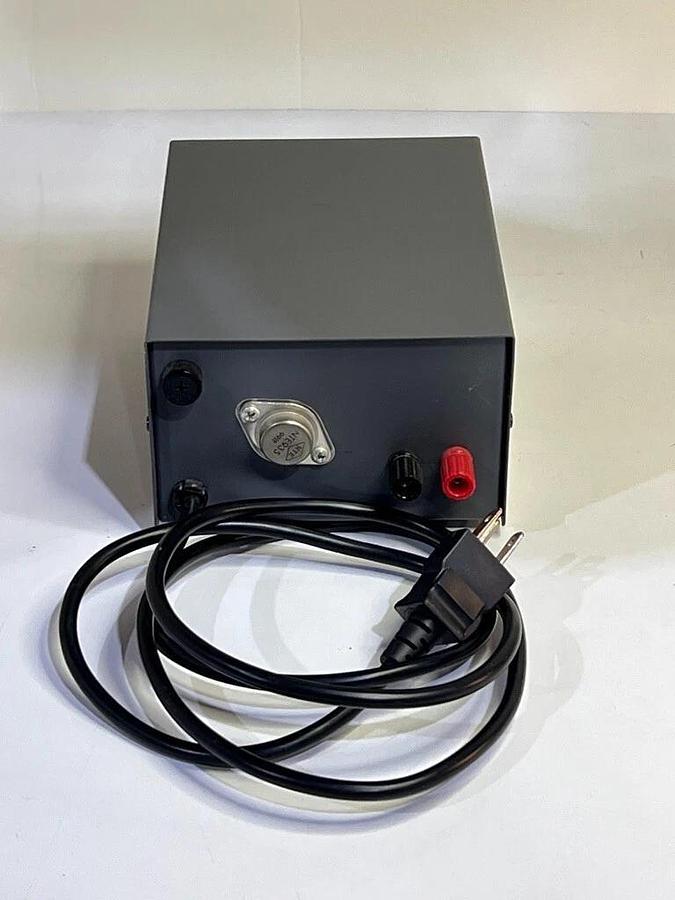 Used Samlex RPS1203 Modified Adjustable 5 - 15 VDC 5A Power Supply with LCD Voltmeter