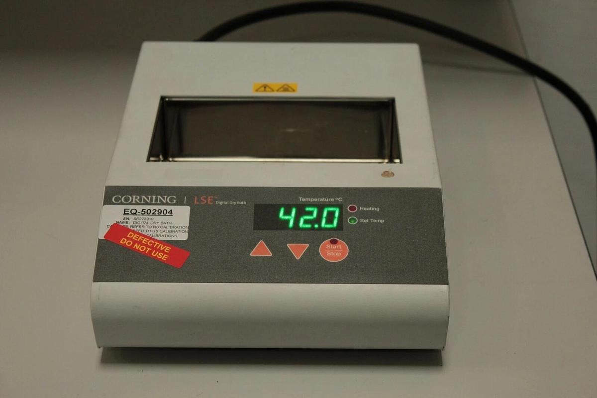 Used Corning 6785-DB LSE Digital Dry Bath Dual Block - USED HAS ISSUES