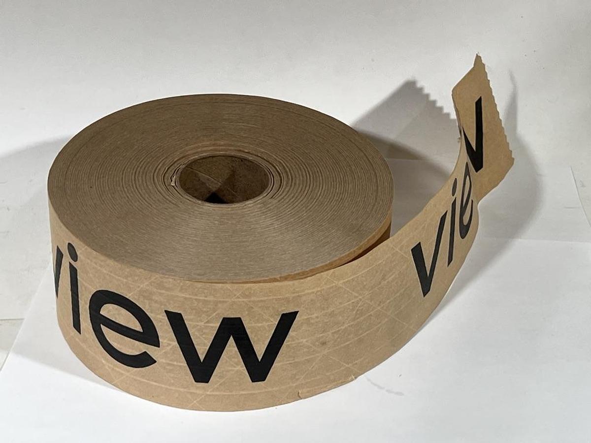 Box of 10 Rolls Reinforced Tape 72mm x 450ft Uline S-5760 Printed "view"