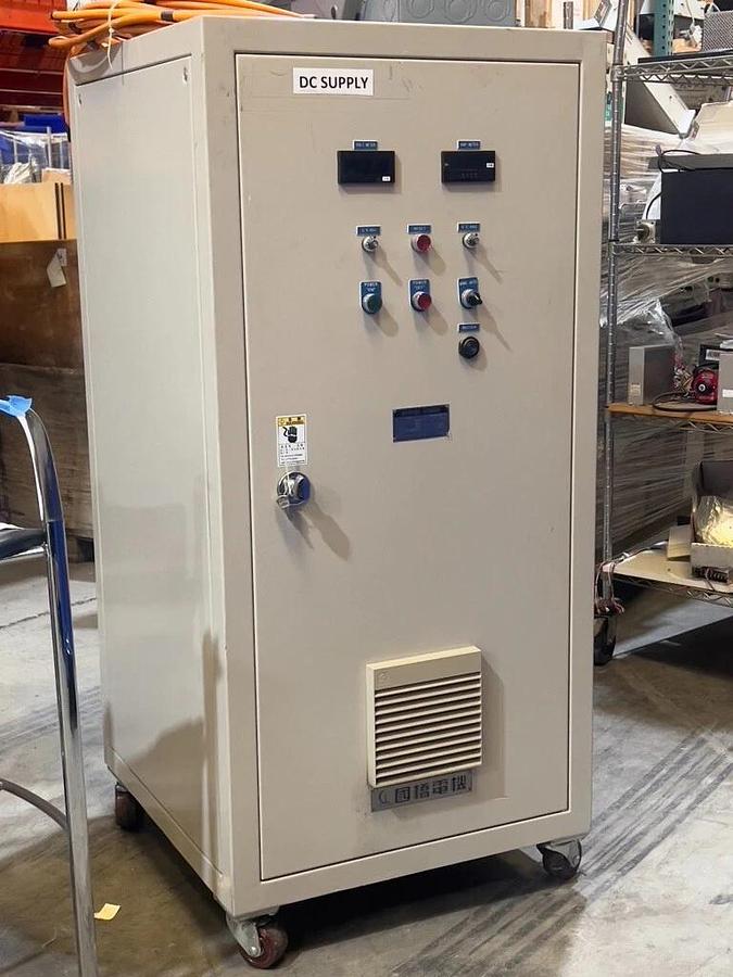 Used Gold Choice Type 04000140 DC Power Supply: 380VAC 3PH Input, 400VDC 140A Output