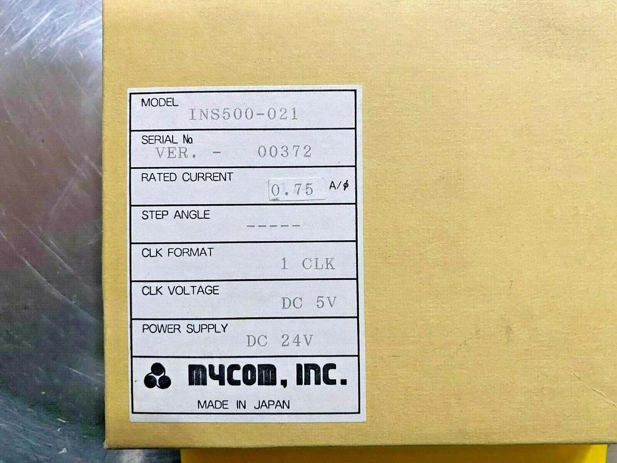 Mycom INS500-021 24V 36W Stepping Motor Drive / Control Stepper