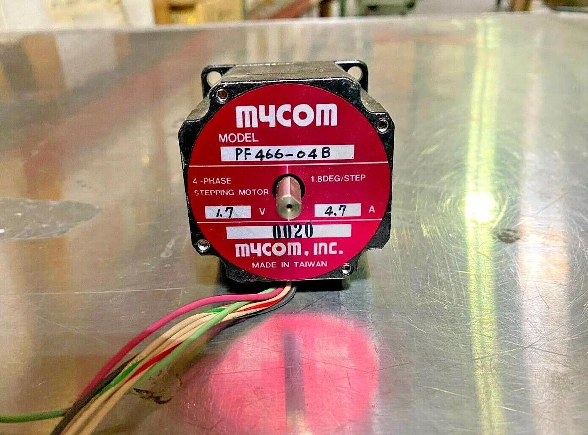 Mycom PF466-04B 1.7V 4.7A 1.8Deg/Step 4-Phase Stepping Motor - Stepper