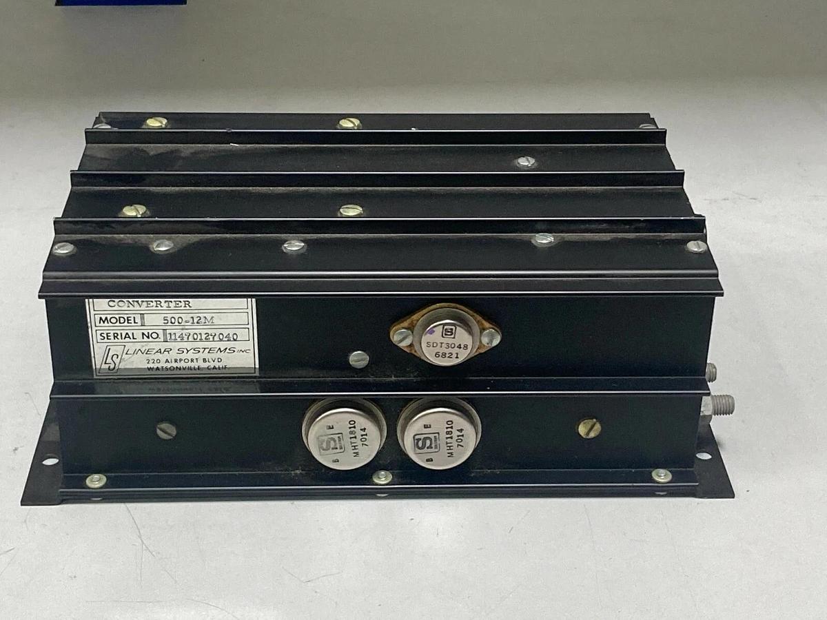 Linear Systems Century 500-12M DC-DC Converter - Mobile Power Supply Ham Radio