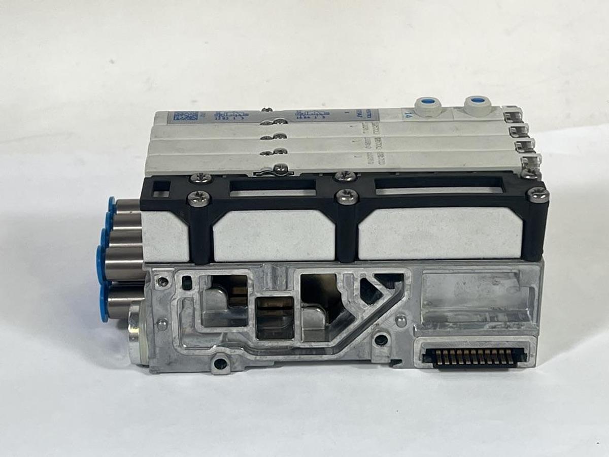 Used Festo VMPA1-M1H-K-PI Air Solenoid Valve Assembly w/ Silencer 533347