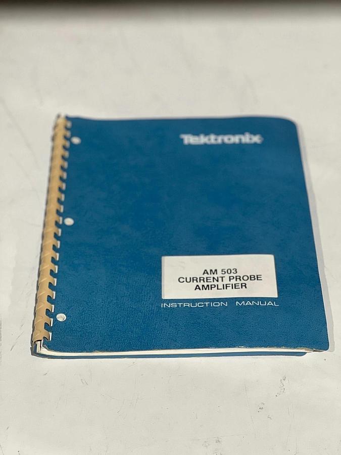 Used Lot of 14 Vintage Tektronix Instruction / User Manuals for Test Equipment - Tek