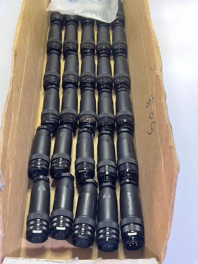 Assorted Lot of 31 New Mini-Change (7/8") Cable Connectors (Brad Harrison Type)