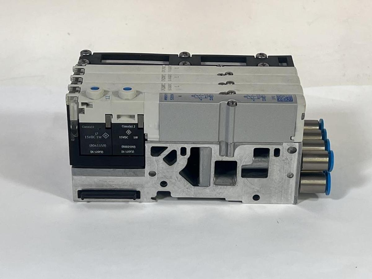 Used Festo VMPA1-M1H-K-PI Air Solenoid Valve Assembly w/ Silencer 533347