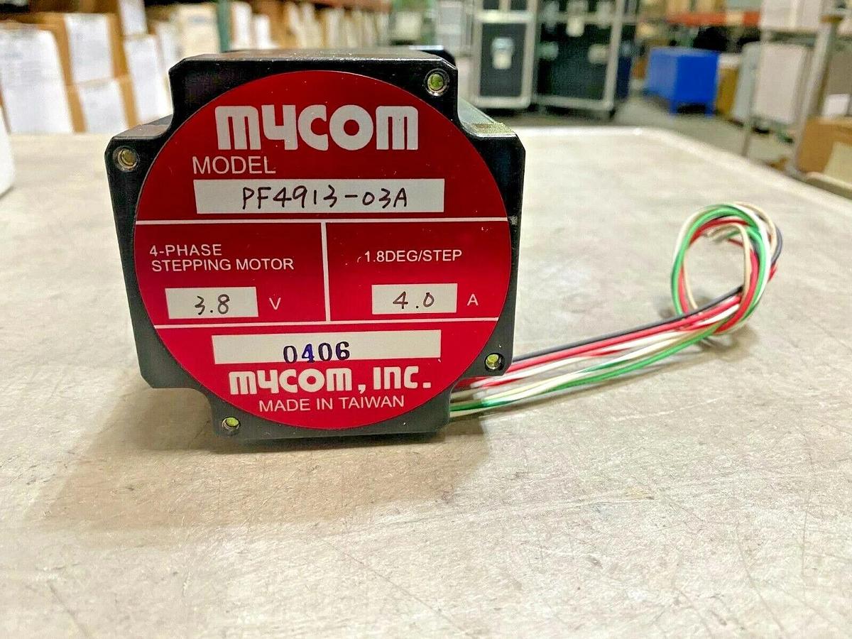 Mycom Nyden PF4913-03A 3.8V 4.0A 1.8Deg/Step 4-Phase Stepping Motor - Stepper