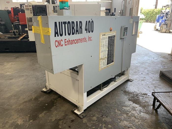 Used 1996 CNC Enhancements AB-400 Automatic Bar Feeder