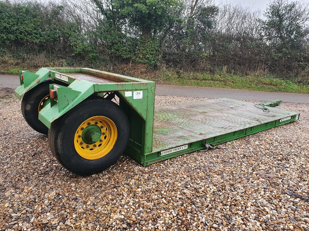Used Cherry Products Low Loader Trailer
