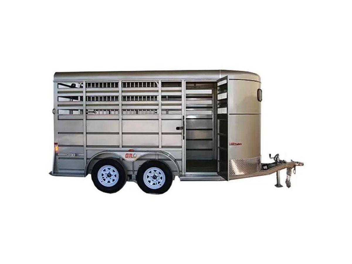 GR Trailers Tandem Axle Bumper Pull Stock Trailer 7,000 Lbs. ST6014W07LR