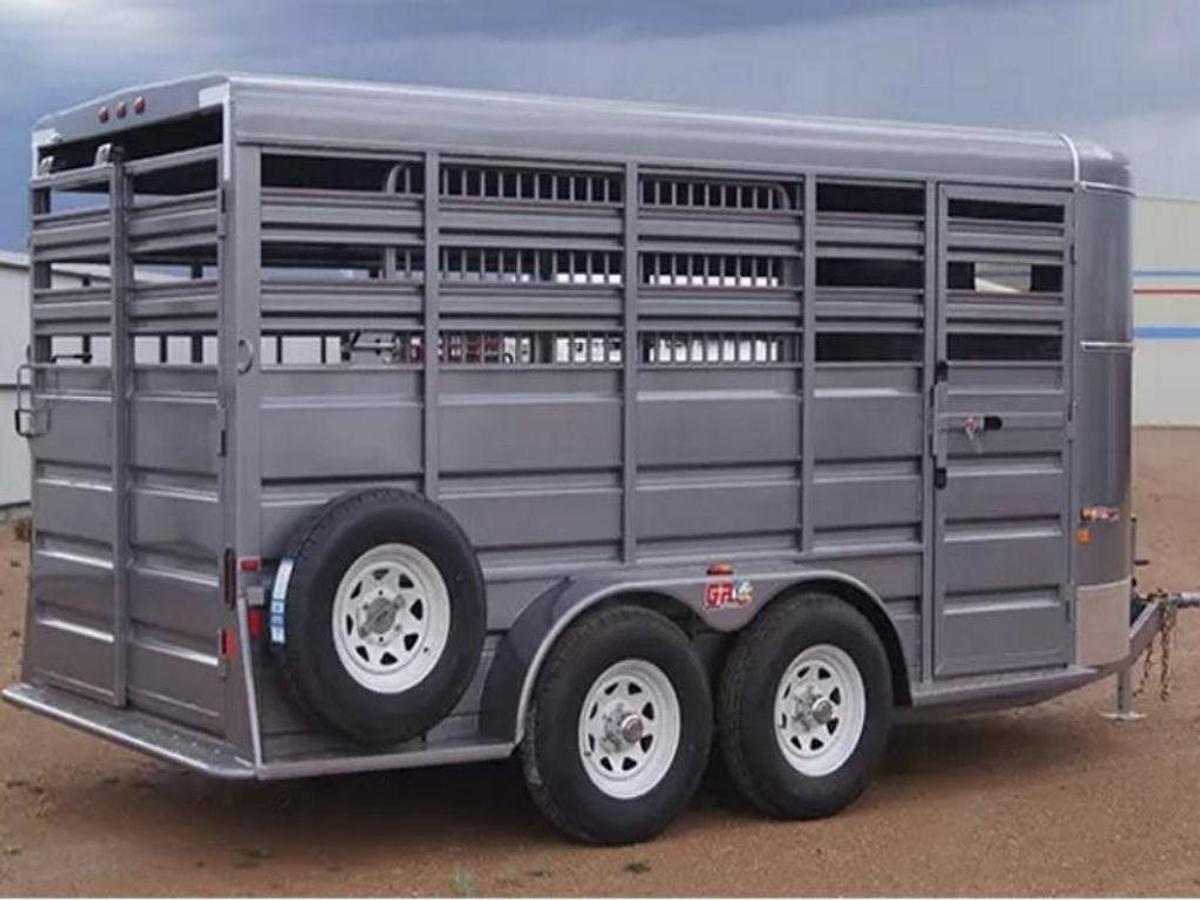 GR Trailers Tandem Axle Bumper Pull Stock 10,400 Lbs. ST6816W10LR