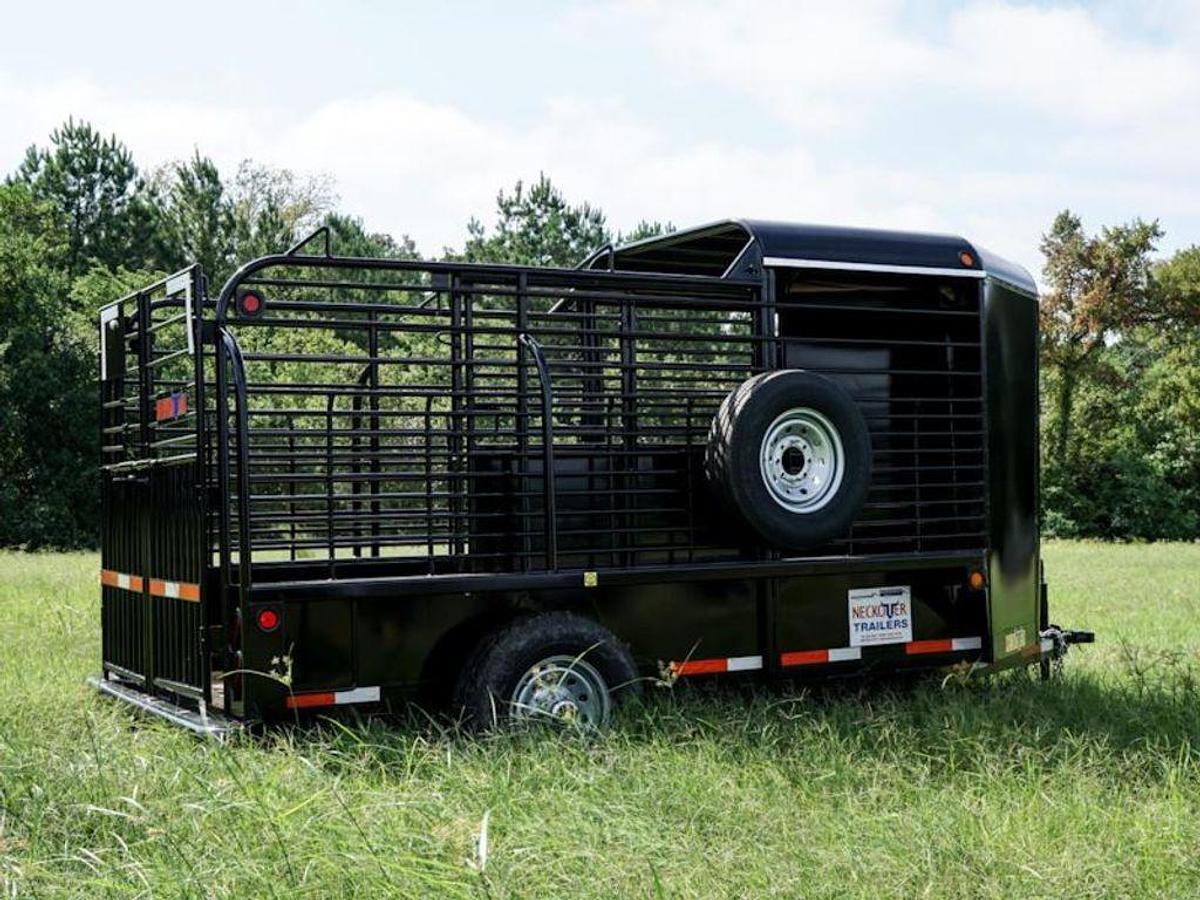 Neckover Bumper Pull Catch Can Trailer 16' x 5' Single Axle