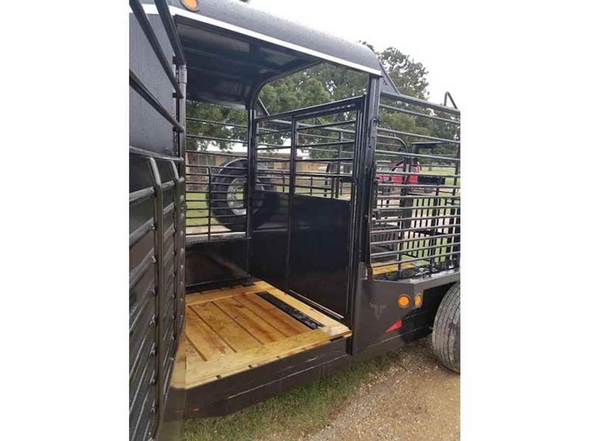 Neckover Bumper Pull Catch Can Trailer 14' x 6' Single Axle