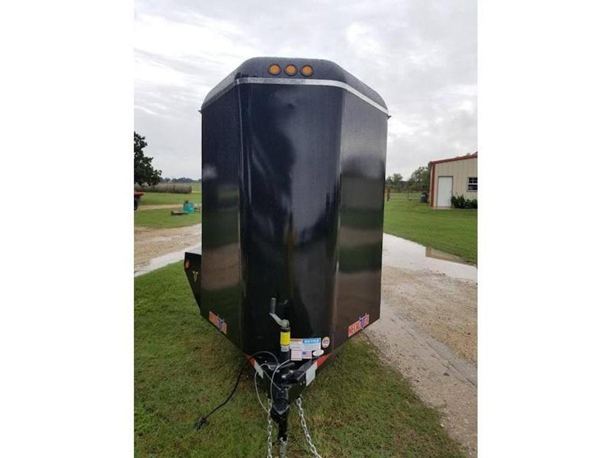 Neckover Bumper Pull Catch Can Trailer 16' x 5' Single Axle