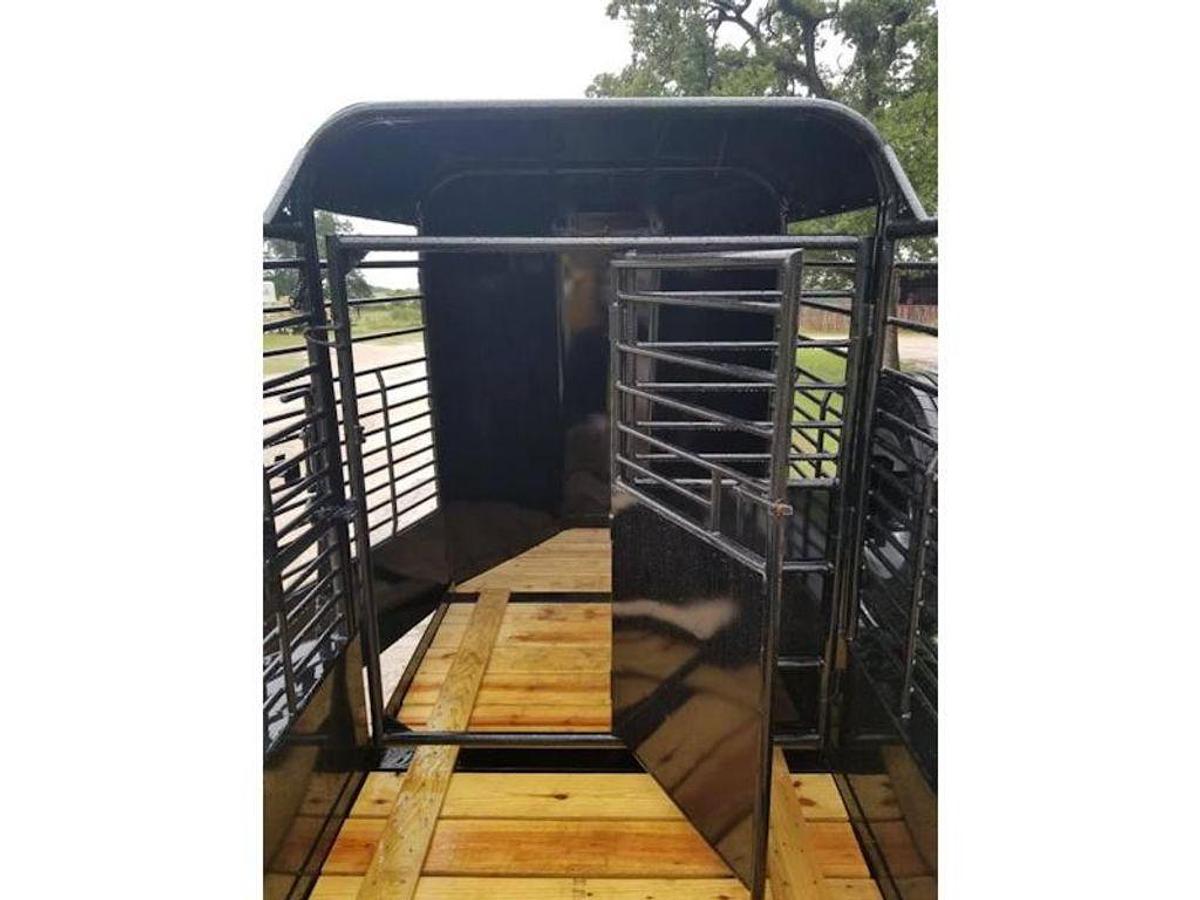 Neckover Bumper Pull Catch Can Trailer 16' x 5' Single Axle