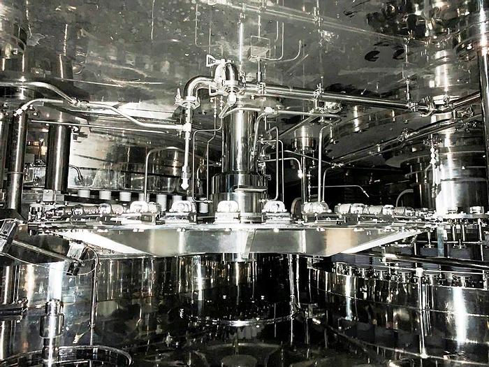 Unused Filler, Bottle, Rotary, 120-Valve, Mitsubishi, Aseptic #C743900