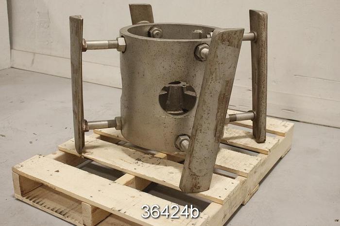 Used Black Clawson Ultra III Pressure Screen Rotor, 4-Foil #36424