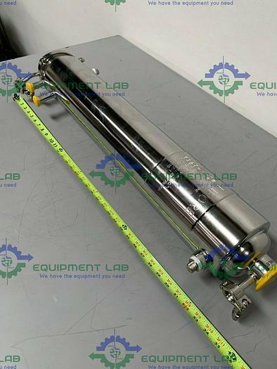 Used Millipore CES6098 30" Inline Stainless Steel Jacketed Filter Housing @ 150 PSI
