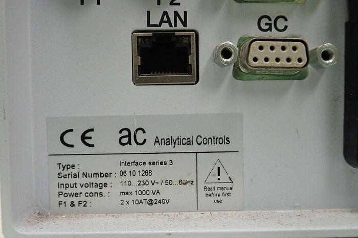 Used Analytical Controls AC Type Interface Series 3 Unit