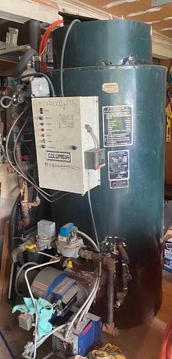 Used 2005 Columbia commercial steam boiler