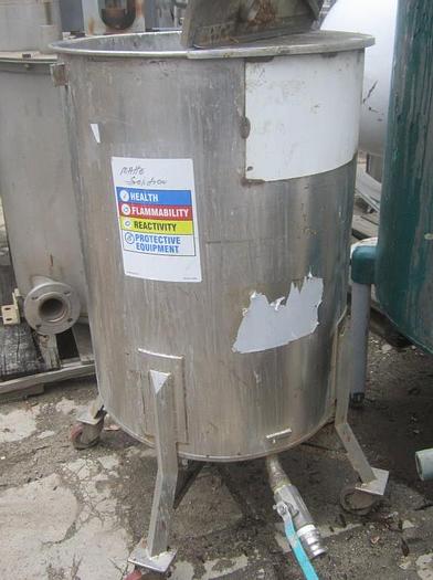 Used Tank, 75 Gallon, 316 S/st, 26" x 33", SB/HT #S739800