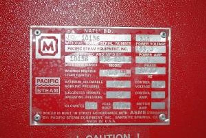 Used Pacific Steam Electric Steam Boiler