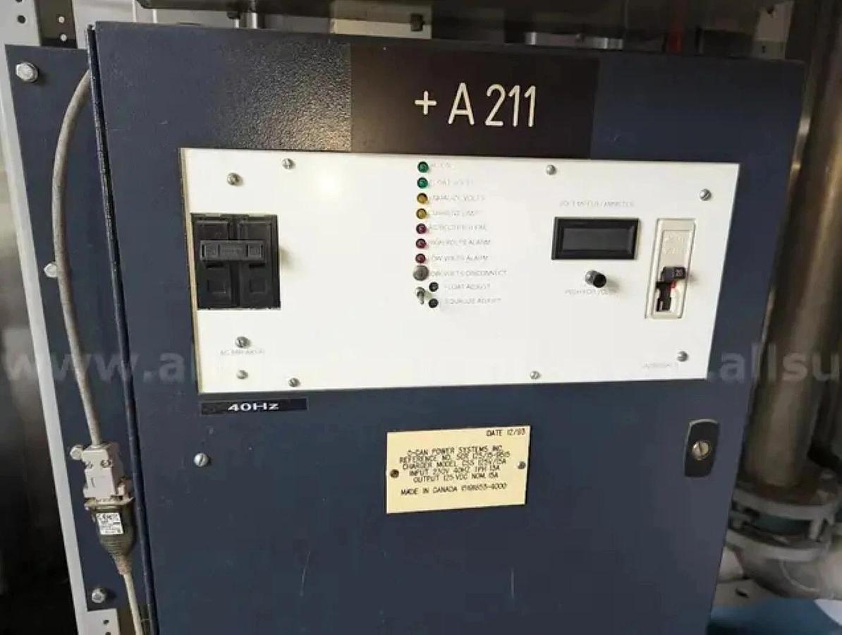 Used c-can scr125v/15a-1b (240vAC to 125vDC) TRACK SWITCHING POWER RACK - NV-USA