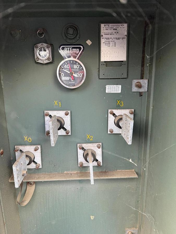 Used RTA 45kva 2400delta - 208Y/120v Padmount Transformer