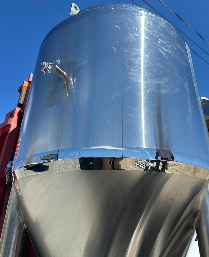 Used 80 Gallon Jacketed Stainless Steel Beer/Wine Fermentation Tank -- Carson City,NV