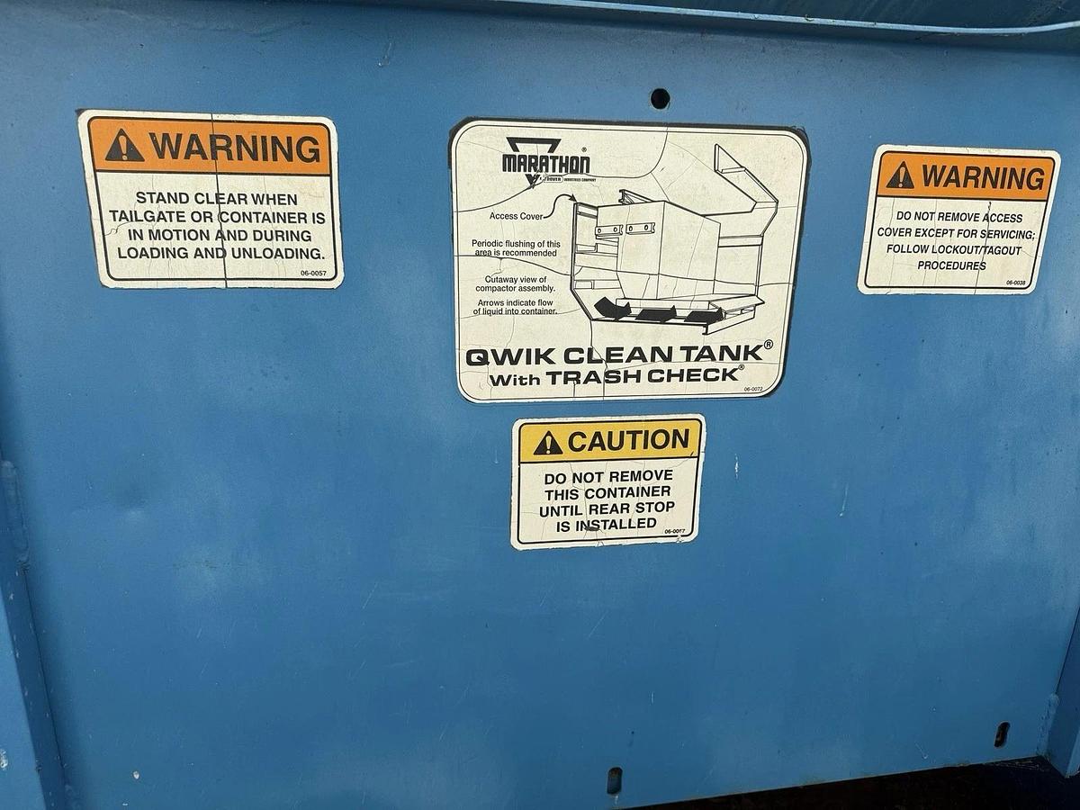 Used Marathon Ramjet 30 Cu Yard Self Contained trash compactor -San Jose, CA