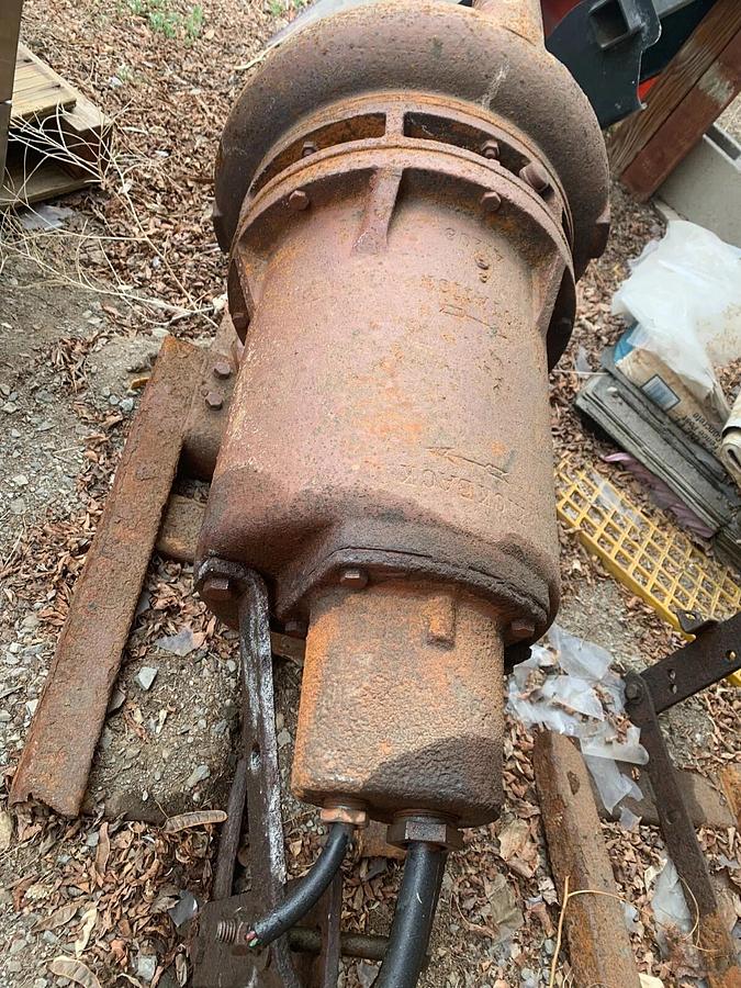 Used 15hp/230v Peabody Barnes Submersible (Sewage-Trash-Ejector-Sump) Pump 4SEH-1C02