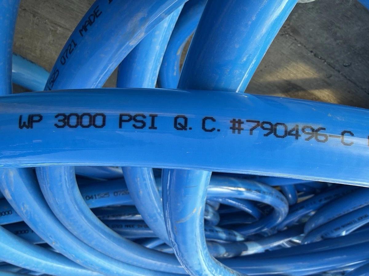 Used 800’ Piranha HP16 1” I.D. 3000psi Sewer Jetting Hose