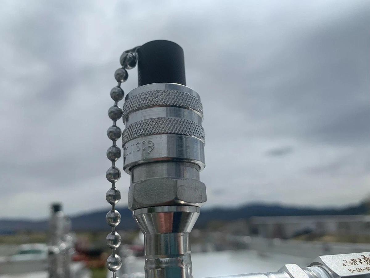 Used Stainless Ancare Rodent Carts w/ water lines on casters- Reno,NV