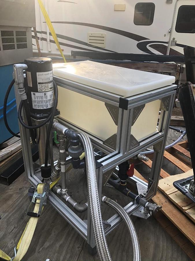 1.5 Hp. 20 GPM. Pentair Berkeley MGPS High-Pressure Booster Pump Cart - 3ϕ