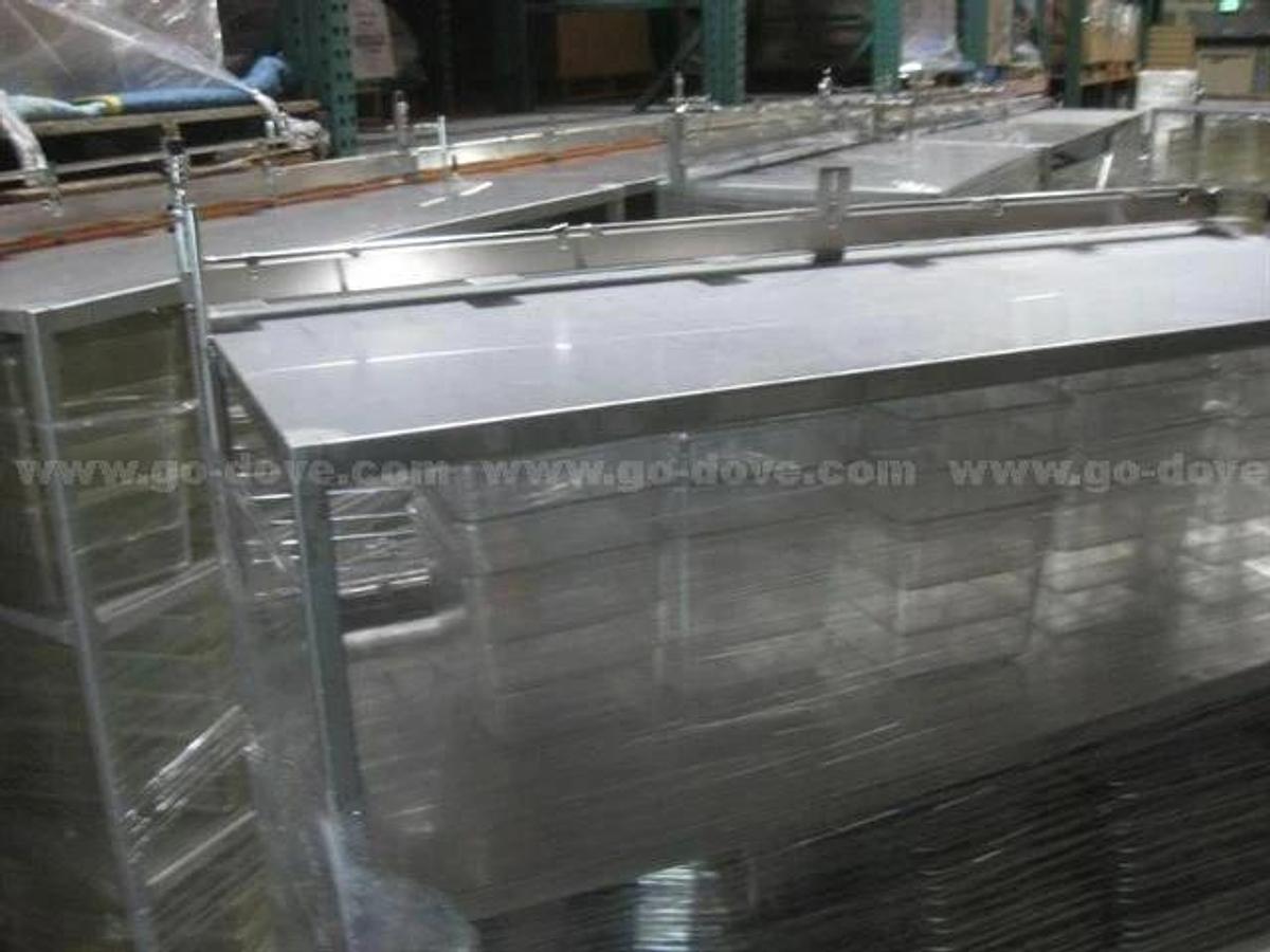 Used Stainless Ancare Rodent Carts w/ water lines on casters- Reno,NV