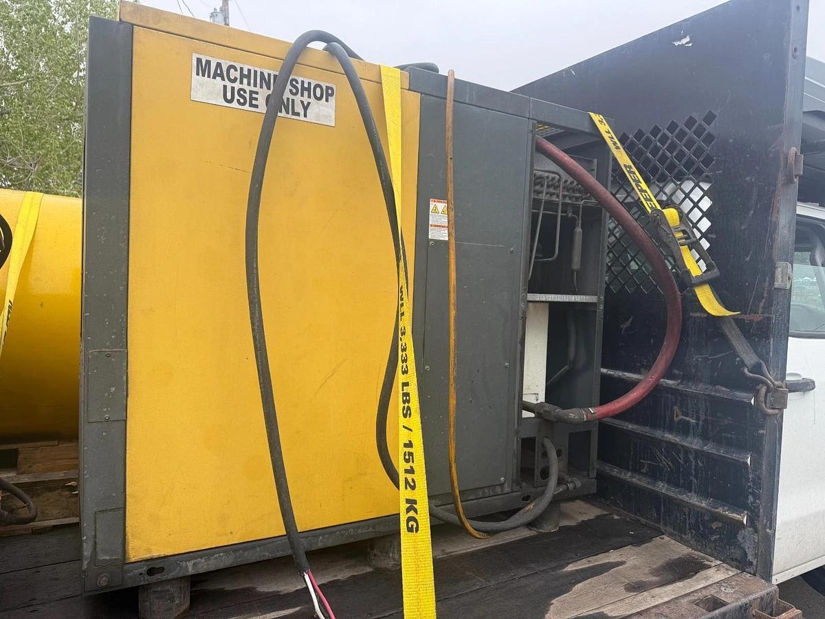 Used Kaeser sk 15 t Air Compressor 100981.0 / Receiver Tank