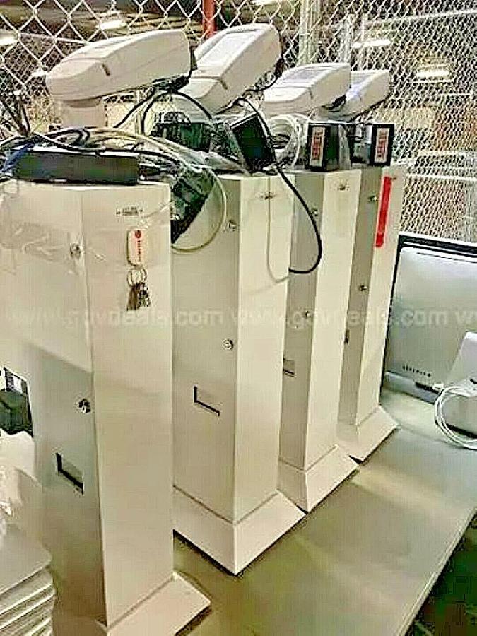 Used (Lot of 4) Xerox Vend Station VI that Accept: Cash, Coin, or Credit Cards (NV )