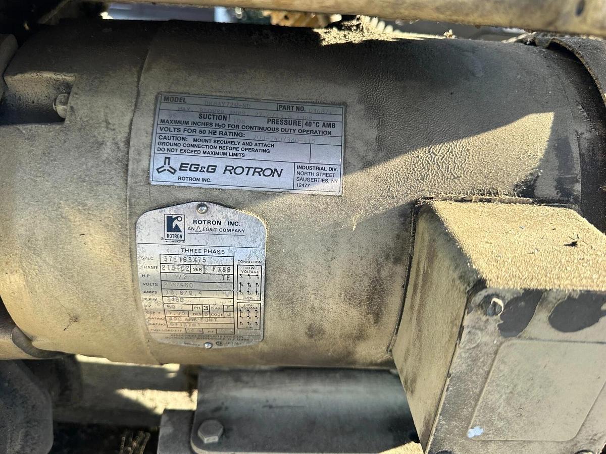 Used Timesaver Wet Grinder Model #137-1HDMW w/ Rotron Blower and filter sump. Reno,NV
