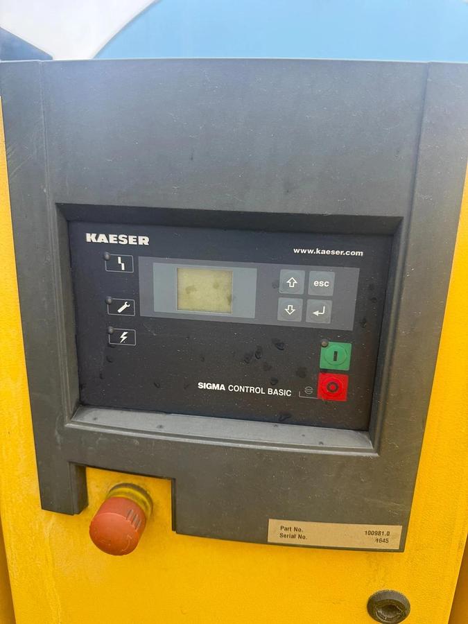 Used Kaeser sk 15 t Air Compressor 100981.0 / Receiver Tank