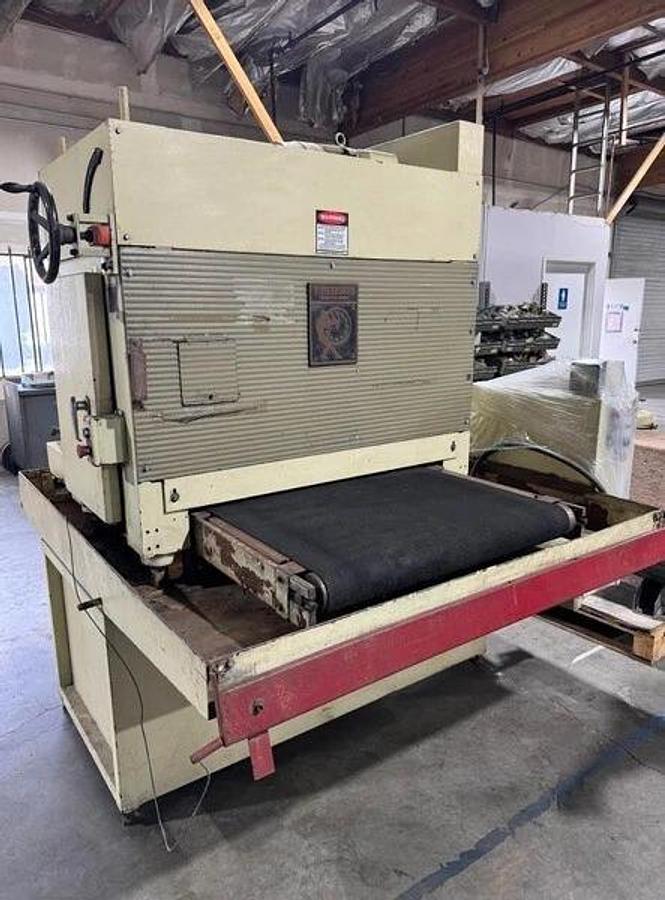 Used Timesaver Wet Grinder Model #137-1HDMW w/ Rotron Blower and filter sump. Reno,NV