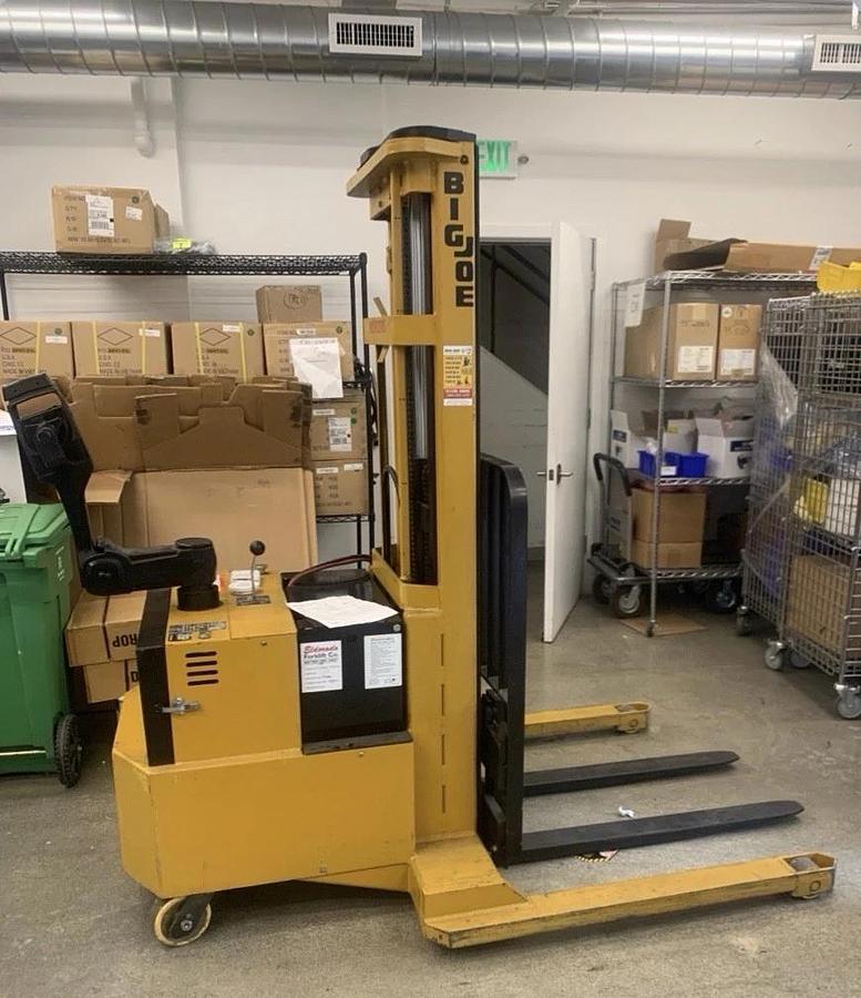 BigJoe Warehouse (pdh 25-194) Walkie Stacker- New Battery w/Warrantee- BayArea !