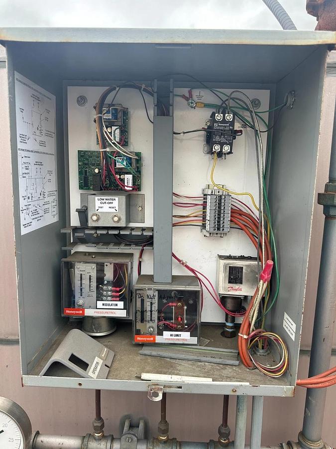 Used 2015 Rite 39hp Low NOx NatGas Steam Boiler - West Coast