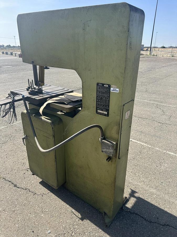 Used Kalamazoo Startrite 30RF vertical band saw -- Fresno, CA