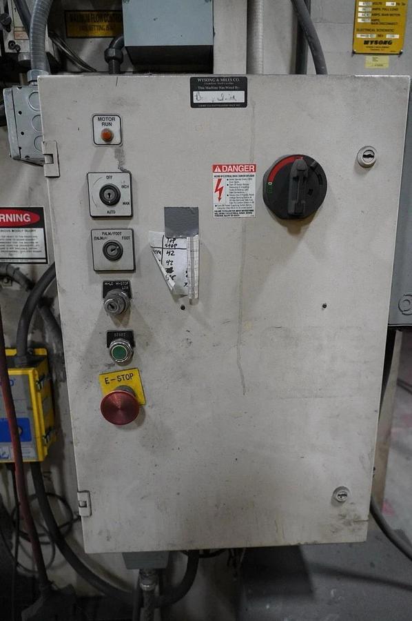 Used 2002 Wysong 175-ton Hydraulic 12’ CNC Press brake
