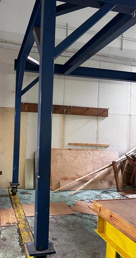 Used 12 ton Bridge Crane on rails - Carson City, NV