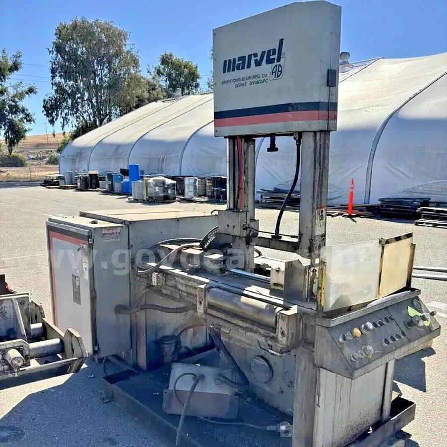 Used Marvel Automatic Vertical Bandsaw. Model #MV460PCR - Carson City, NV 89706