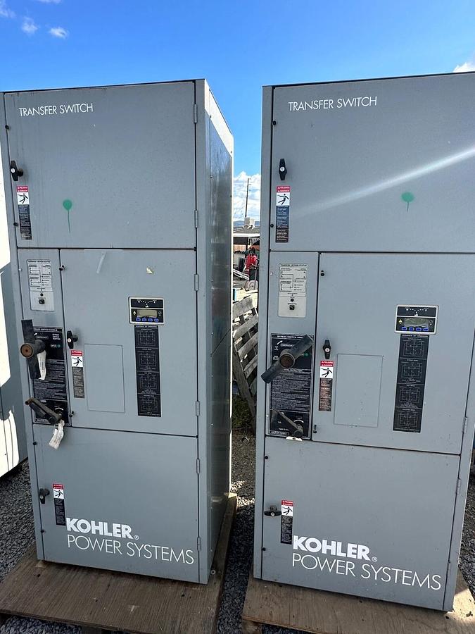 Used KOHLER POWER SYSTEM - 260 Amp Transfer Switch (Model KBP-DMTA-0260B) - Reno, NV